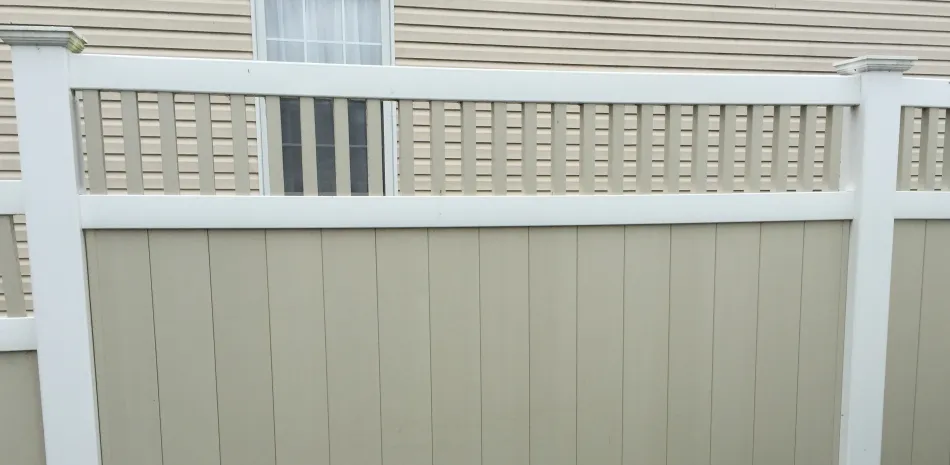 vinyl fence install cream vinyl fence westminster md